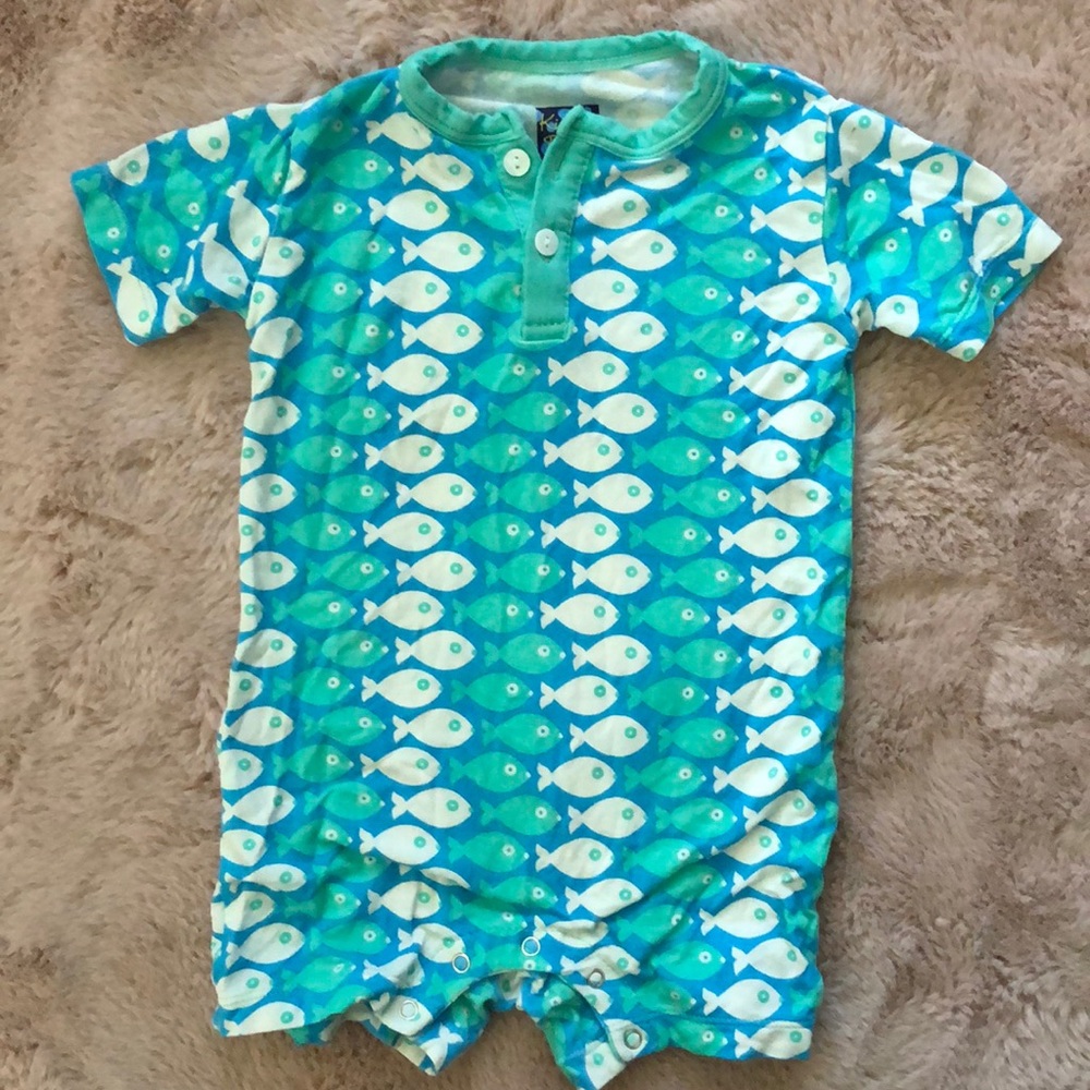 Uni-sex super soft fish romper 🐟